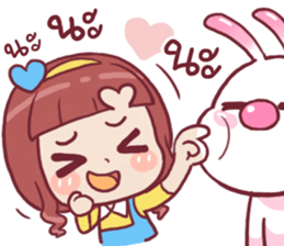 Chompoo Love Love 2 !! sticker #11864217