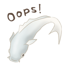 colored carp [English] sticker #11864576