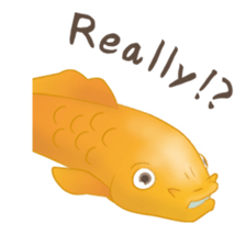 colored carp [English] sticker #11864582