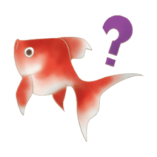 colored carp [English] sticker #11864591