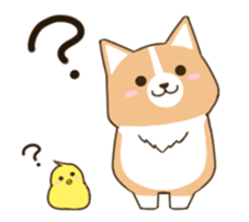 consideration Welsh Corgi Animated sticker #11864942