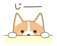 consideration Welsh Corgi Animated sticker #11864943