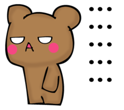 Mr. bear who has ended sticker #11864980