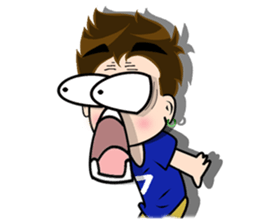 husband Number7 sticker #11865158