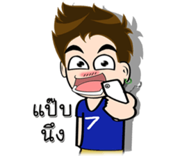 husband Number7 sticker #11865163