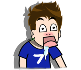 husband Number7 sticker #11865176