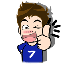 husband Number7 sticker #11865184