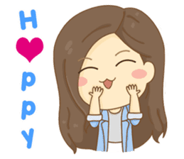 Rina Office Girl (English) sticker #11865300