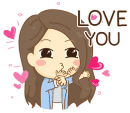 Rina Office Girl (English) sticker #11865305