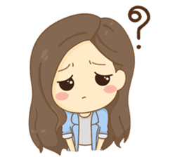 Rina Office Girl (English) sticker #11865313