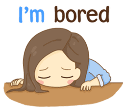 Rina Office Girl (English) sticker #11865315