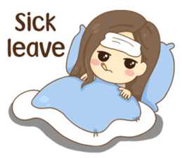 Rina Office Girl (English) sticker #11865319