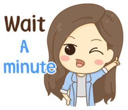 Rina Office Girl (English) sticker #11865320