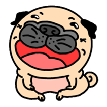 Joy's Pug World (Animated Stickers) sticker #11865398