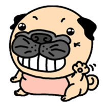 Joy's Pug World (Animated Stickers) sticker #11865399