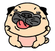 Joy's Pug World (Animated Stickers) sticker #11865403