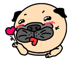 Joy's Pug World (Animated Stickers) sticker #11865405