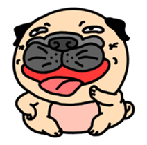 Joy's Pug World (Animated Stickers) sticker #11865406