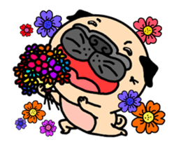 Joy's Pug World (Animated Stickers) sticker #11865411