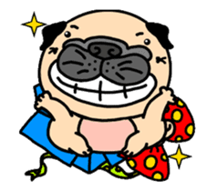 Joy's Pug World (Animated Stickers) sticker #11865415