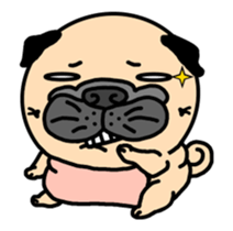 Joy's Pug World (Animated Stickers) sticker #11865417