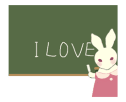 Lara Rabbit sticker #11865427