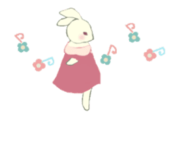 Lara Rabbit sticker #11865428