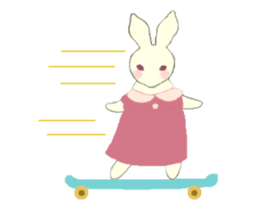 Lara Rabbit sticker #11865437