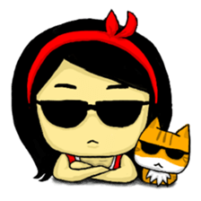 Jung and Cat sticker #11865575