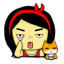 Jung and Cat sticker #11865578