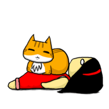 Jung and Cat sticker #11865588