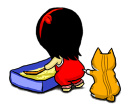 Jung and Cat sticker #11865591