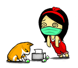 Jung and Cat sticker #11865592