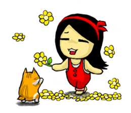 Jung and Cat sticker #11865599