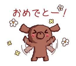 Toy Poodle sticker's2 sticker #11866110