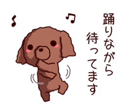 Toy Poodle sticker's2 sticker #11866118