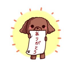 Toy Poodle sticker's2 sticker #11866130