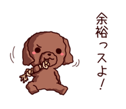 Toy Poodle sticker's2 sticker #11866136