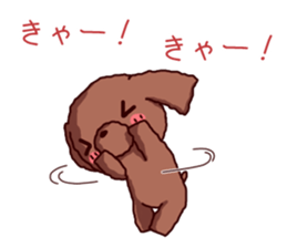 Toy Poodle sticker's2 sticker #11866137