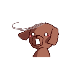 Toy Poodle sticker's2 sticker #11866139