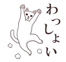 Moving!Strange pose cat sticker #11866608