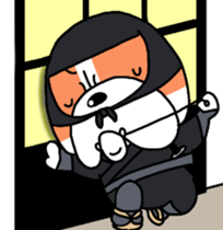 Bulldog Ninja sticker #11866614