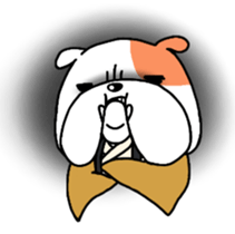Bulldog Ninja sticker #11866617