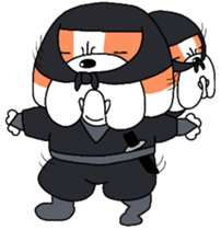 Bulldog Ninja sticker #11866624