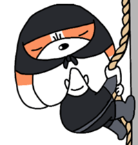 Bulldog Ninja sticker #11866628