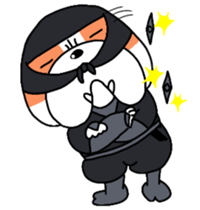 Bulldog Ninja sticker #11866633