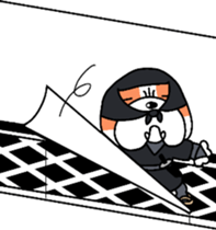 Bulldog Ninja sticker #11866639