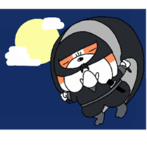 Bulldog Ninja sticker #11866641