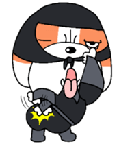 Bulldog Ninja sticker #11866653