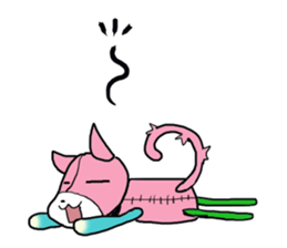 He is an easy-going soft toy sticker #11866667